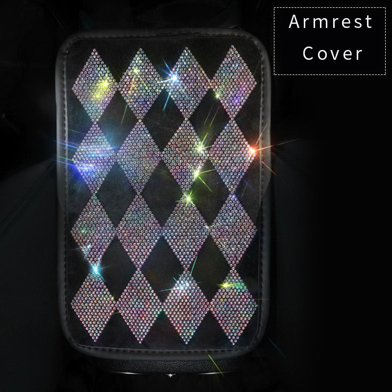 Crystal Rhinestone Steering Wheel Cover