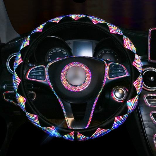 Crystal Rhinestone Steering Wheel Cover