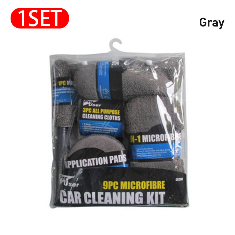 9pc Car Wash Kit
