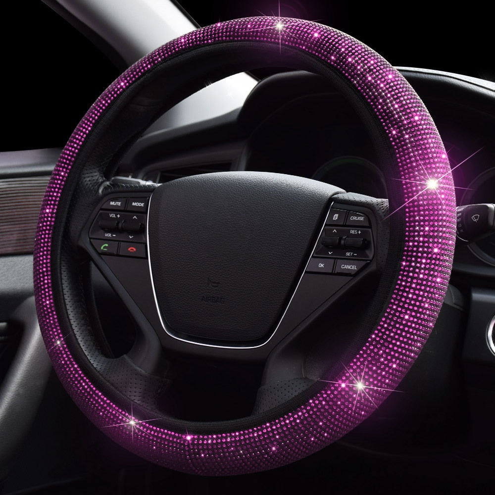 Bling Bling Steering Wheel Cover