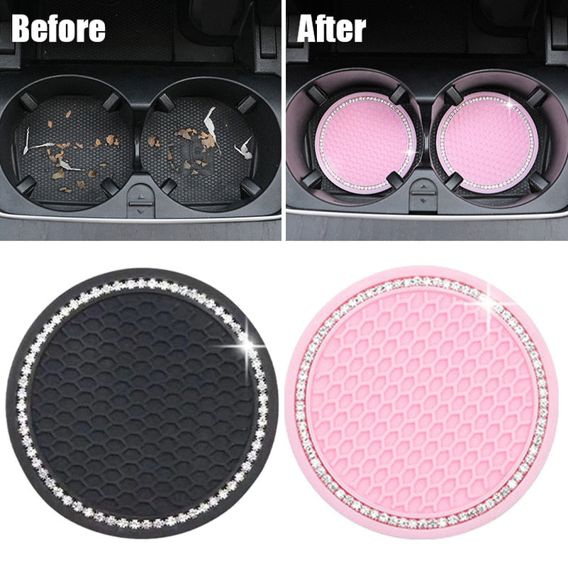 Rhinestone Non- Slip Cup Pad