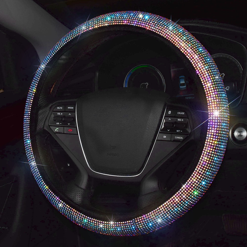 Bling Bling Steering Wheel Cover