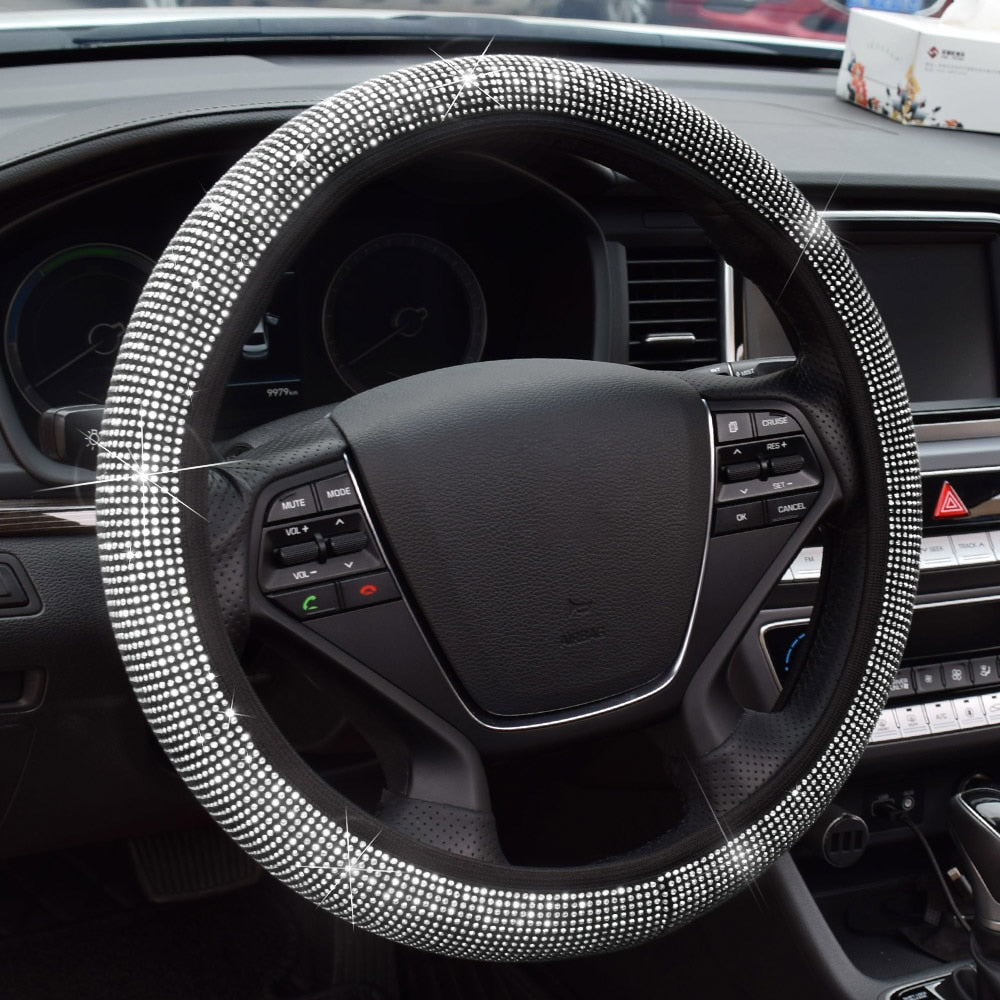 Bling Bling Steering Wheel Cover