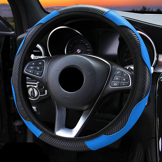Leather Steering Wheel Cover