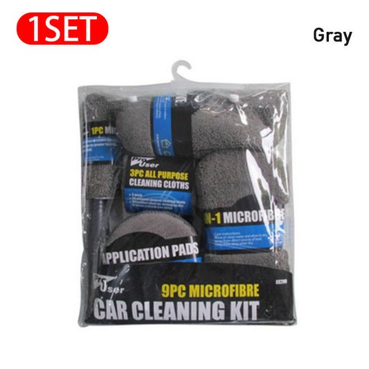 9pc Car Wash Kit