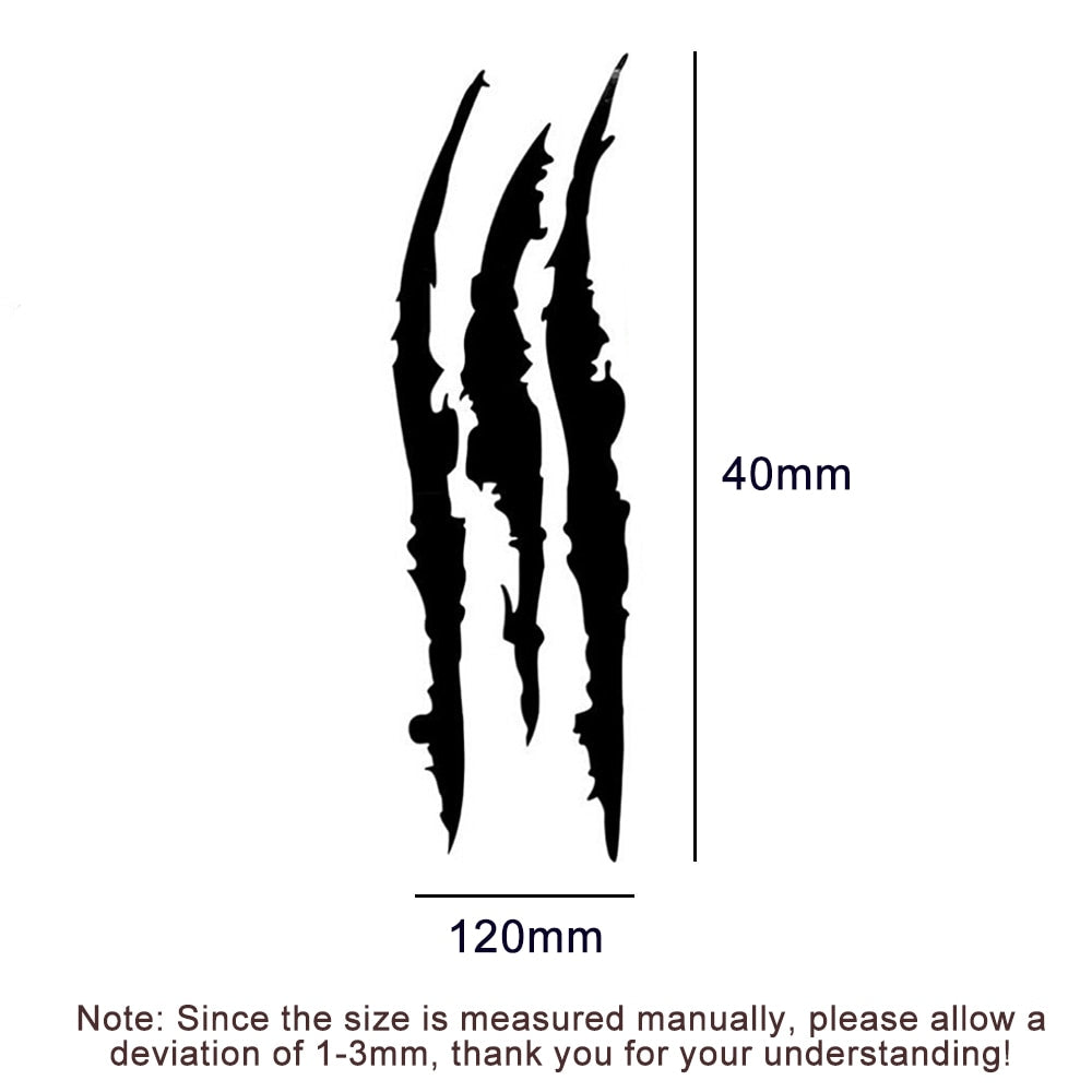 Monster Claw Scratch Decal