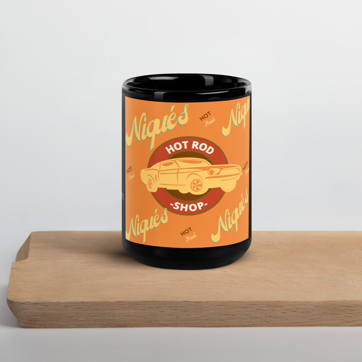 Halloween Hot Rod Mug