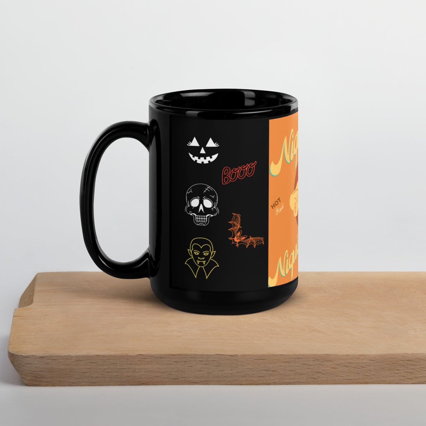 Halloween Hot Rod Mug