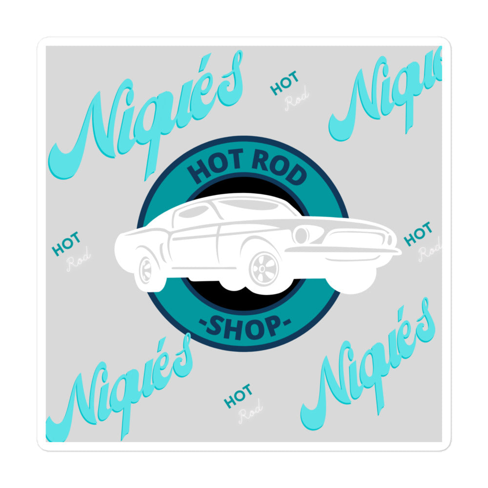 Nique's Hot Rod stickers